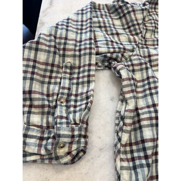 Snoop X Levi XL Mens Button Down Shirt Plaid Denim Collab Extra Large - Picture 5 of 7